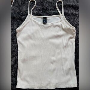New White tank top (super soft and starchy) #84